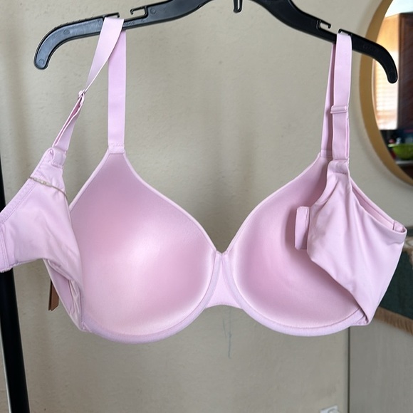 Skims Fits Everybody T-Shirt Demi Bra In Cherry Blossom NWT‎ 42H - Picture 2 of 6